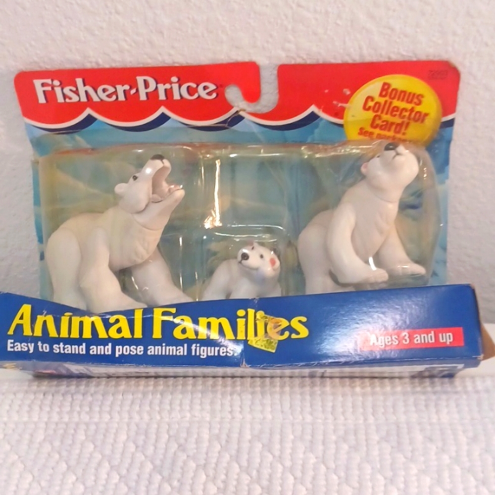 Fisher -Price Animal Families Polar Bear Family